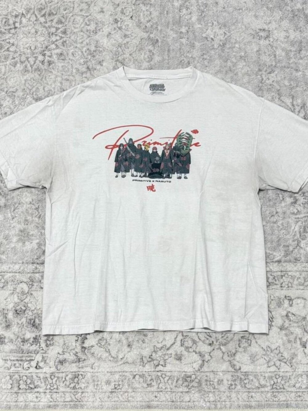 Primitive Shippuden Naruto graphic tshirt